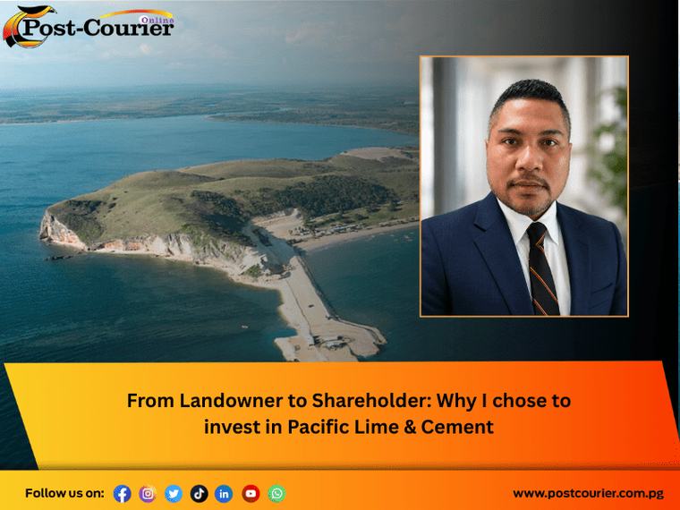 From Landowner to Shareholder: Why I chose to invest in Pacific Lime & Cement