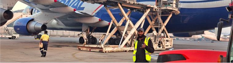 PNG Jacksons Airport Handles Major Mining Cargo Flight