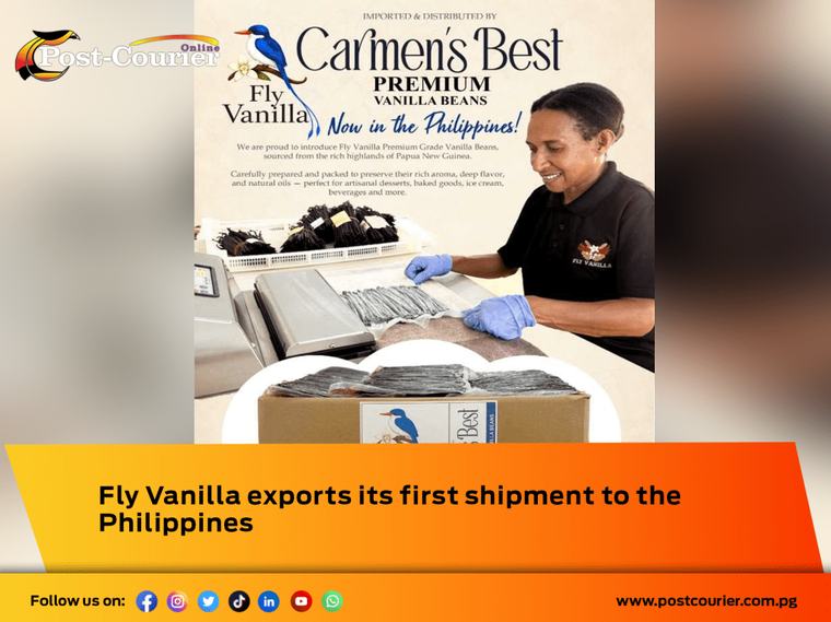 Fly Vanilla exports its first shipment to the Philippines