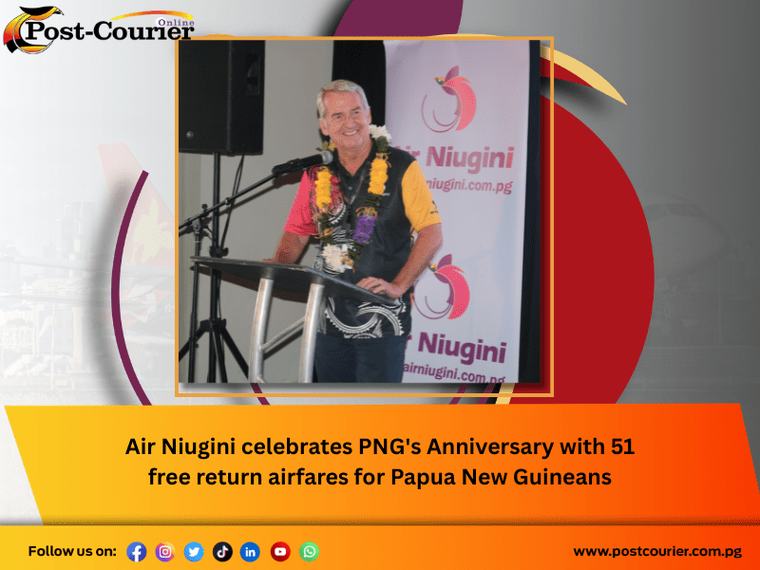 Air Niugini celebrates PNG’s Anniversary with 51 free return airfares for Papua New Guineans